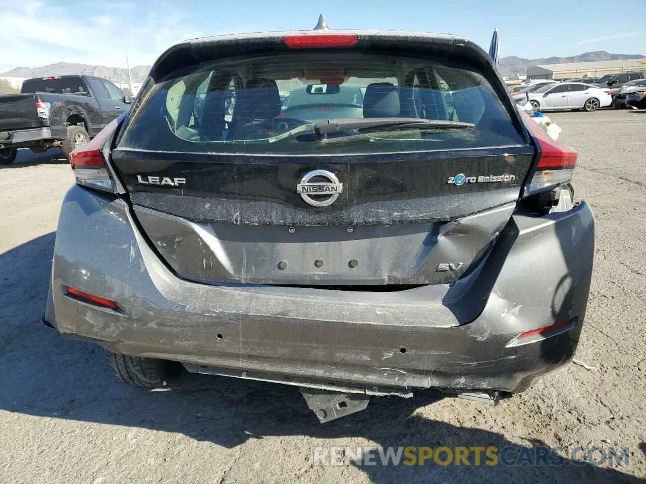 6 Photograph of a damaged car 1N4AZ1CV0NC551161 NISSAN LEAF 2022