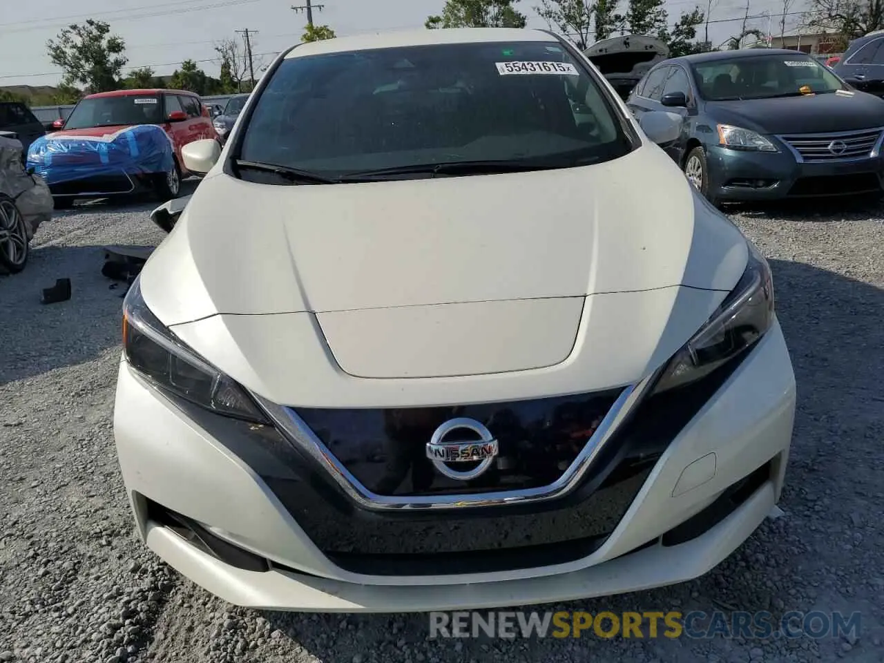5 Photograph of a damaged car 1N4AZ1CV5NC551415 NISSAN LEAF 2022