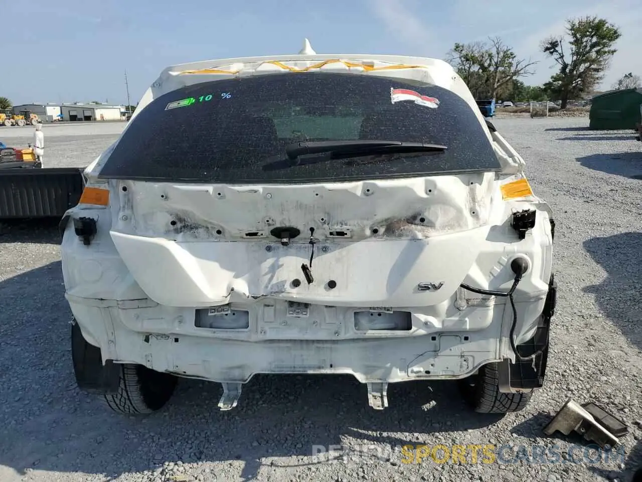 6 Photograph of a damaged car 1N4AZ1CV5NC551415 NISSAN LEAF 2022