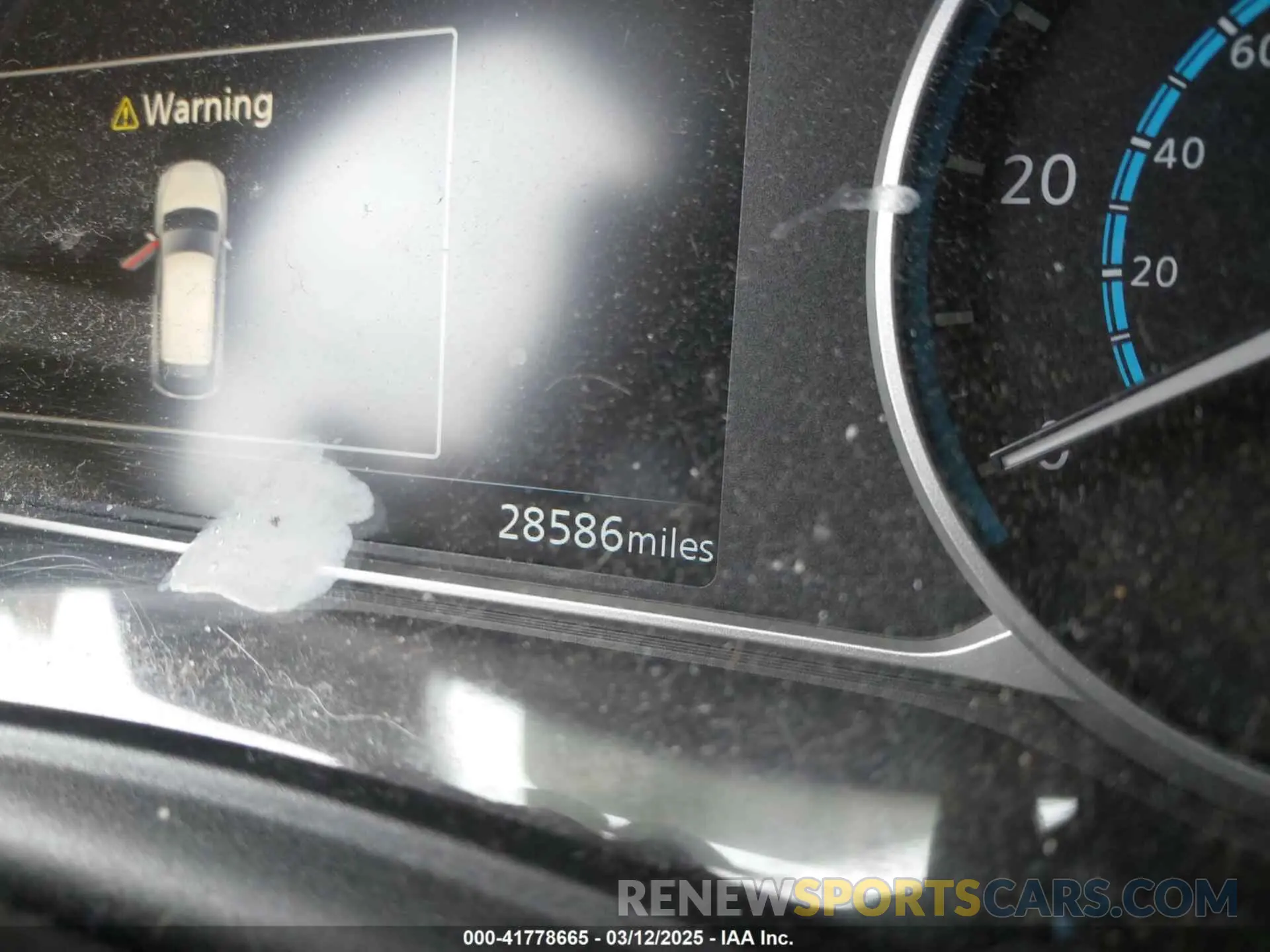 7 Photograph of a damaged car 1N4AZ1CV5NC555609 NISSAN LEAF 2022