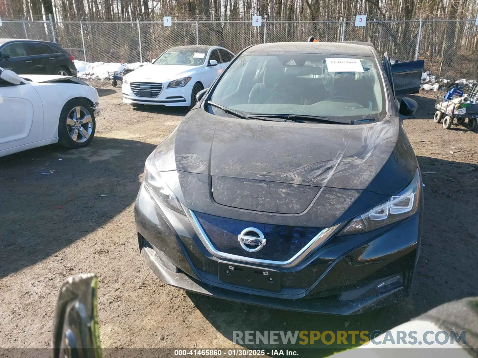 12 Photograph of a damaged car 1N4AZ1CV9NC561705 NISSAN LEAF 2022