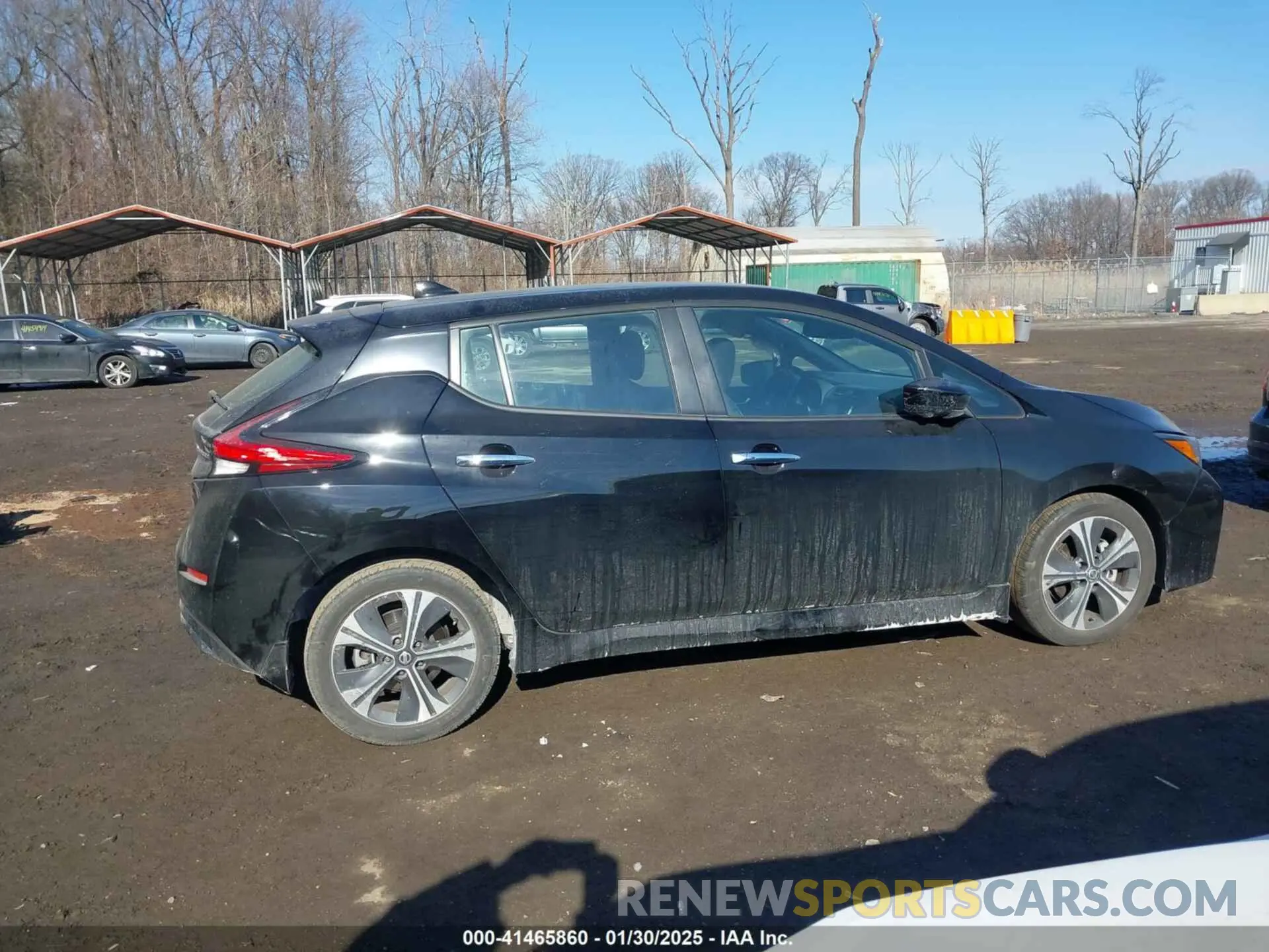 13 Photograph of a damaged car 1N4AZ1CV9NC561705 NISSAN LEAF 2022