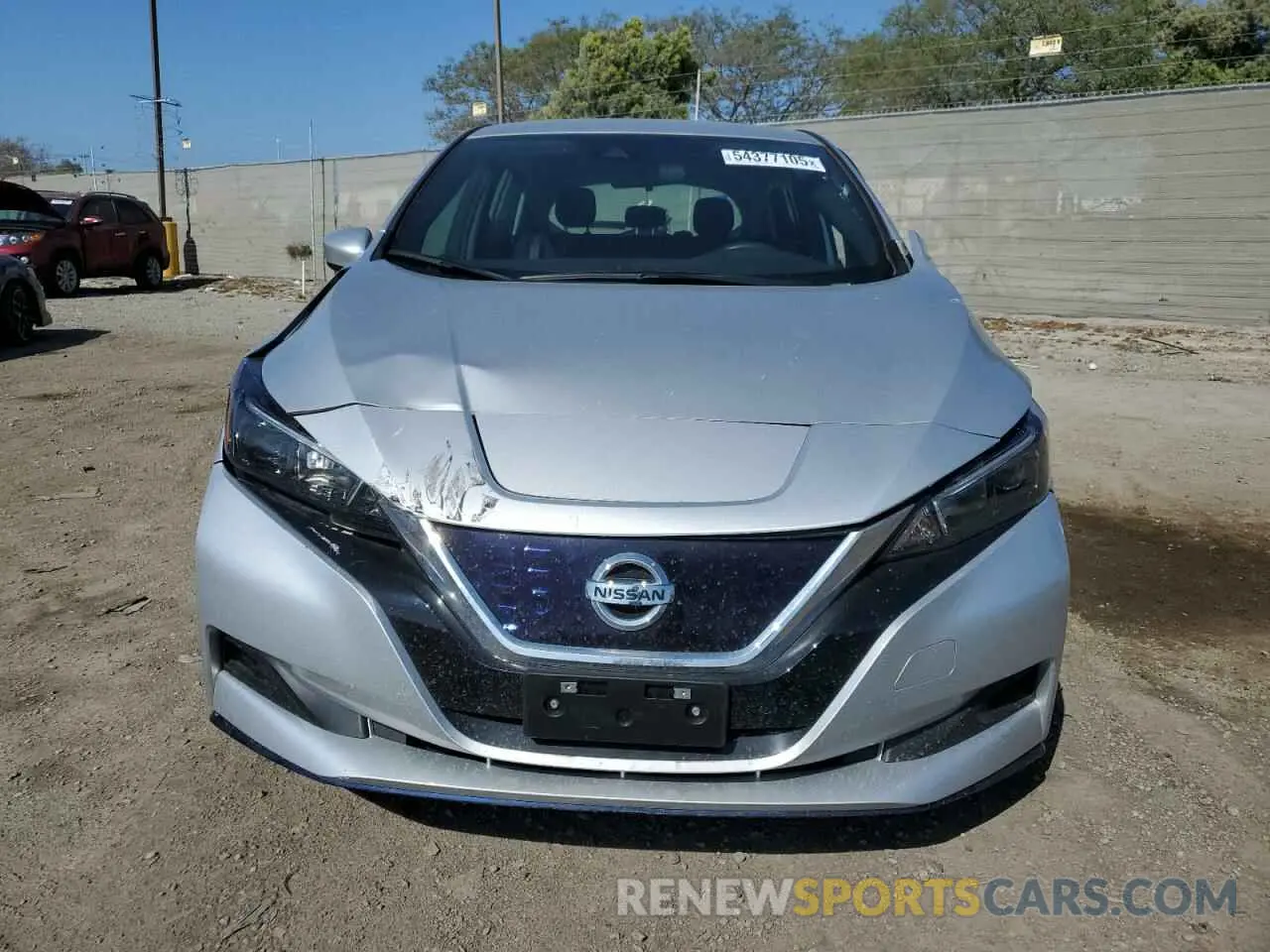 5 Photograph of a damaged car 1N4BZ1BV0NC560707 NISSAN LEAF 2022