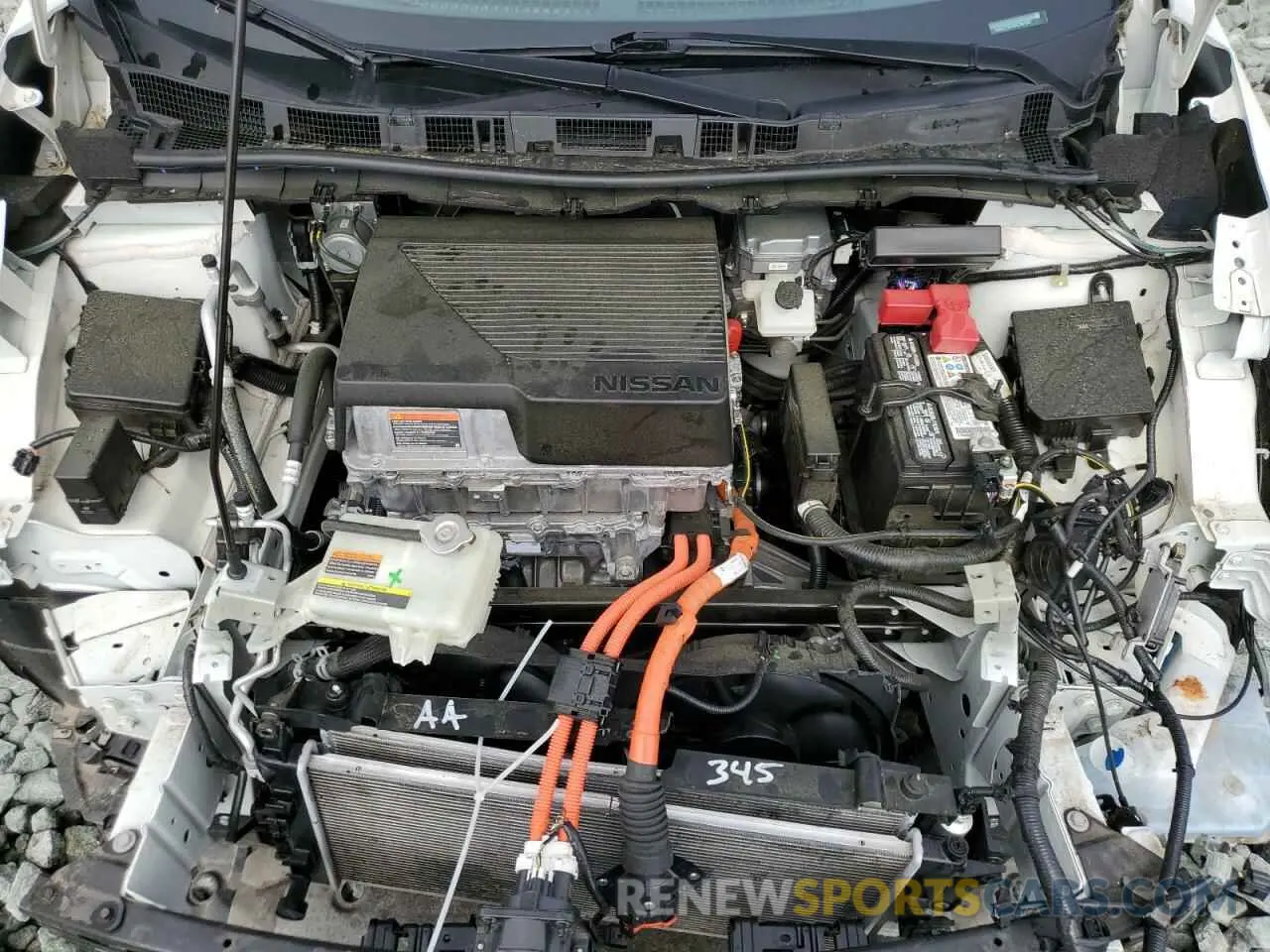 11 Photograph of a damaged car 1N4BZ1BV0NC561081 NISSAN LEAF 2022