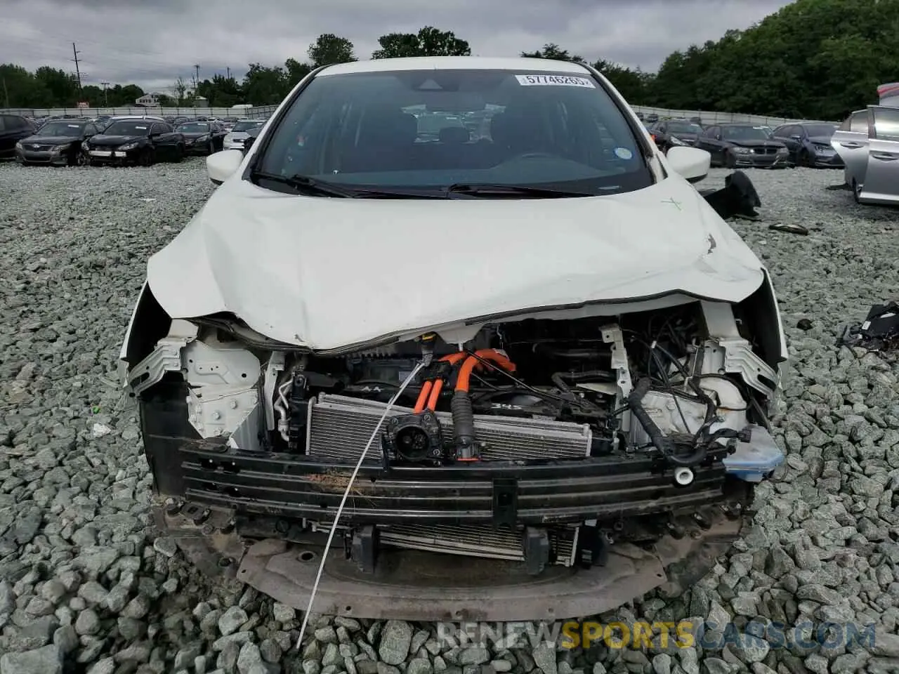 5 Photograph of a damaged car 1N4BZ1BV0NC561081 NISSAN LEAF 2022