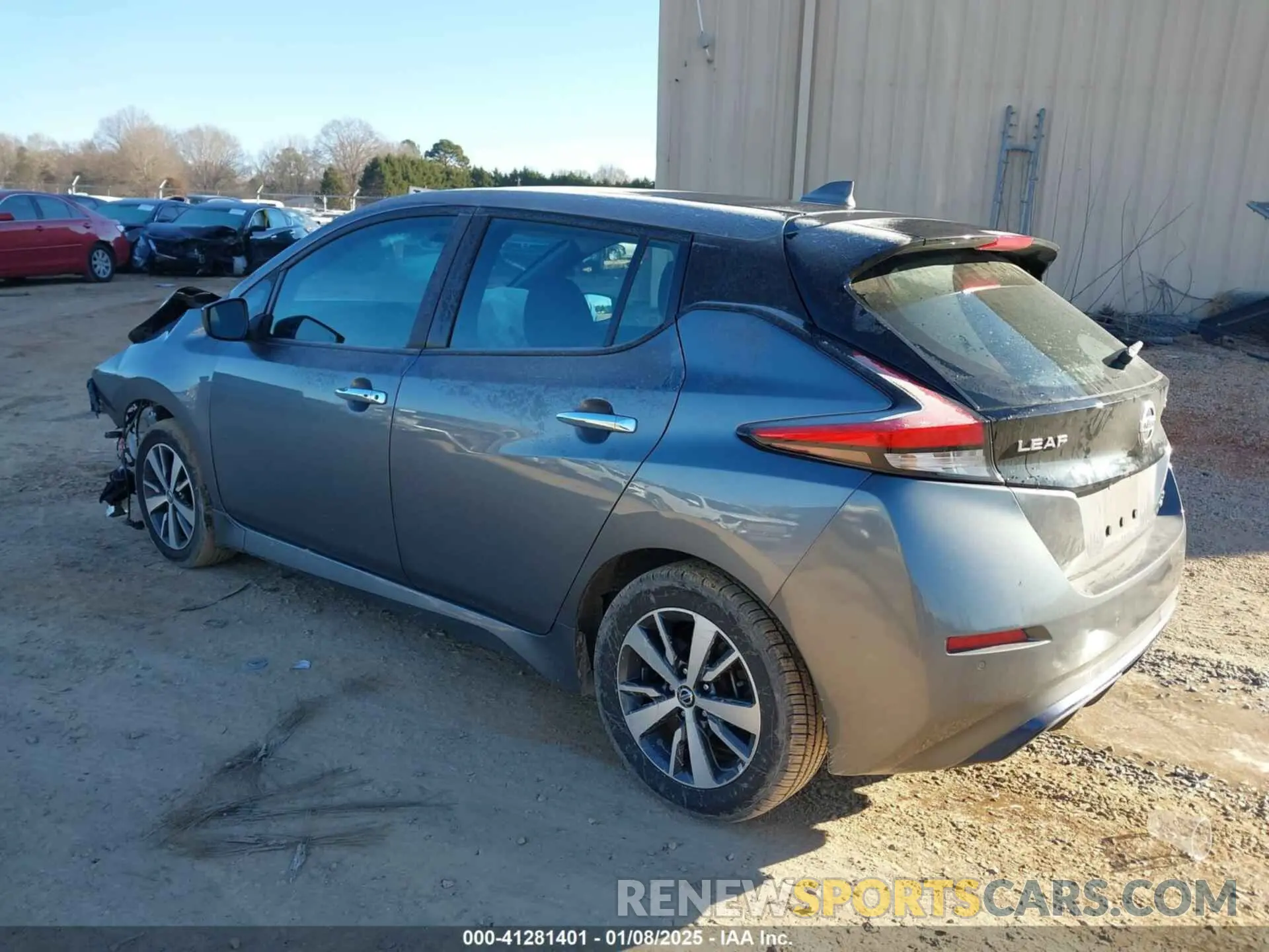 3 Photograph of a damaged car 1N4BZ1BV2NC554567 NISSAN LEAF 2022