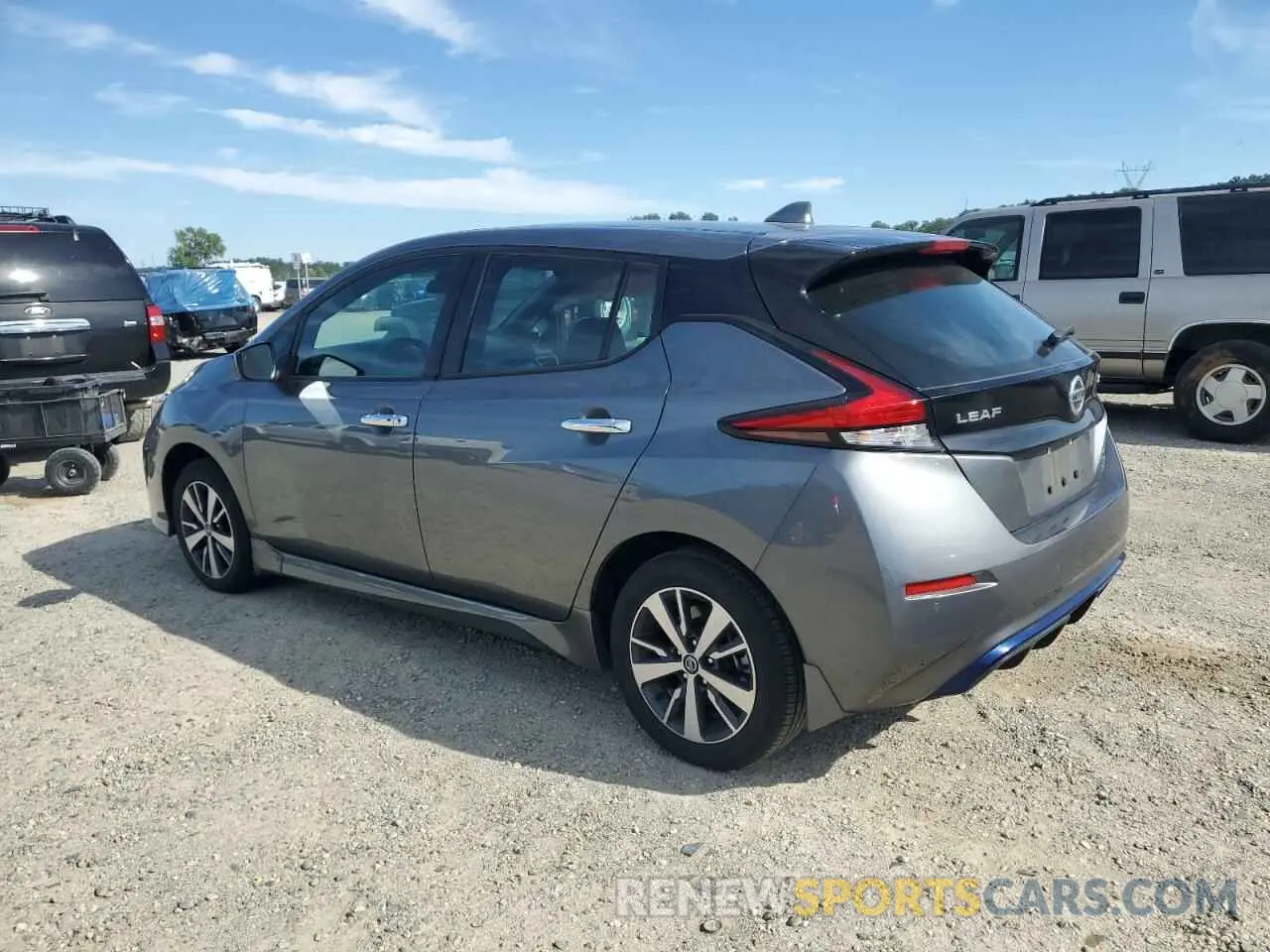 2 Photograph of a damaged car 1N4BZ1BV7NC559487 NISSAN LEAF 2022