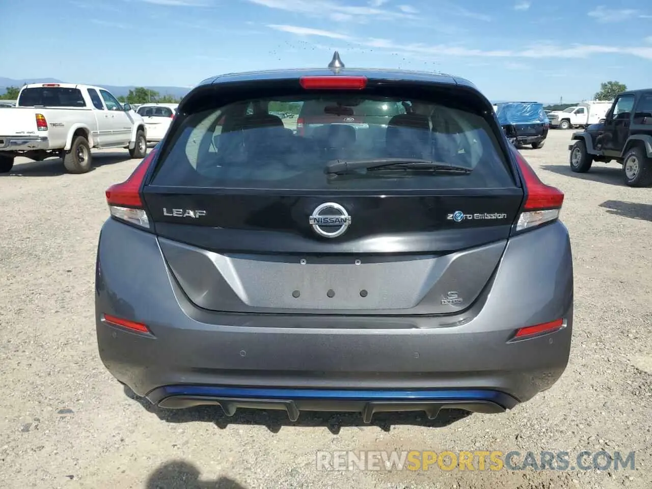 6 Photograph of a damaged car 1N4BZ1BV7NC559487 NISSAN LEAF 2022