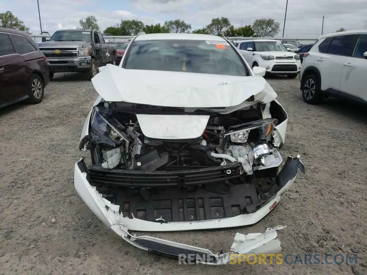 5 Photograph of a damaged car 1N4BZ1BV9NC561645 NISSAN LEAF 2022