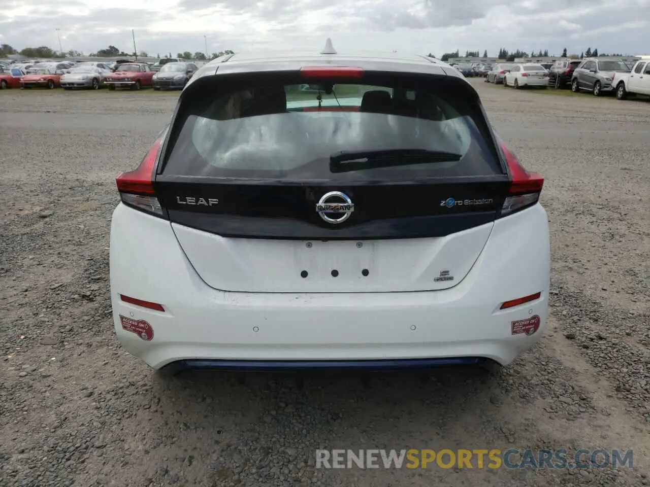 6 Photograph of a damaged car 1N4BZ1BV9NC561645 NISSAN LEAF 2022