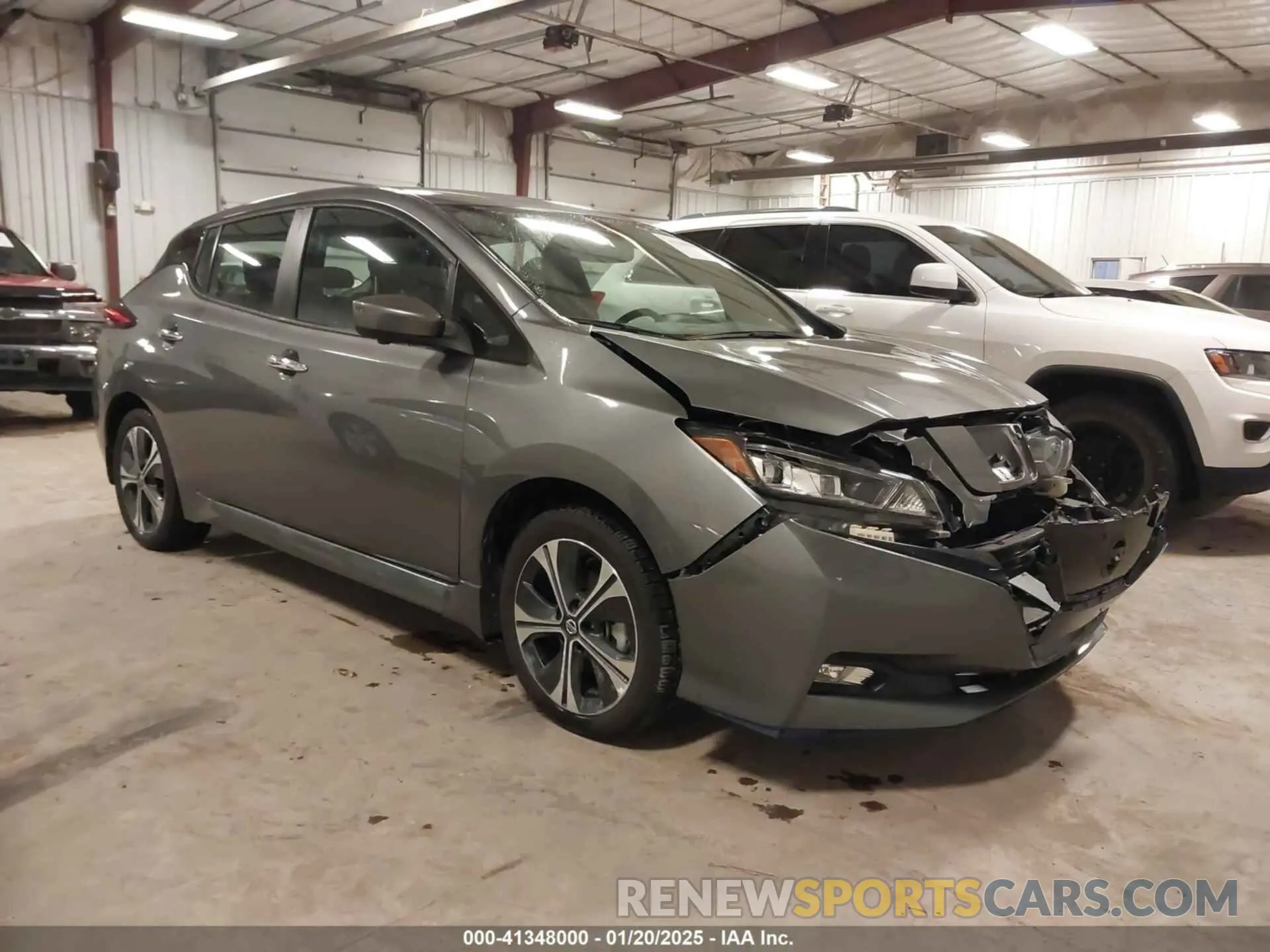 1 Photograph of a damaged car 1N4BZ1CV0NC554971 NISSAN LEAF 2022