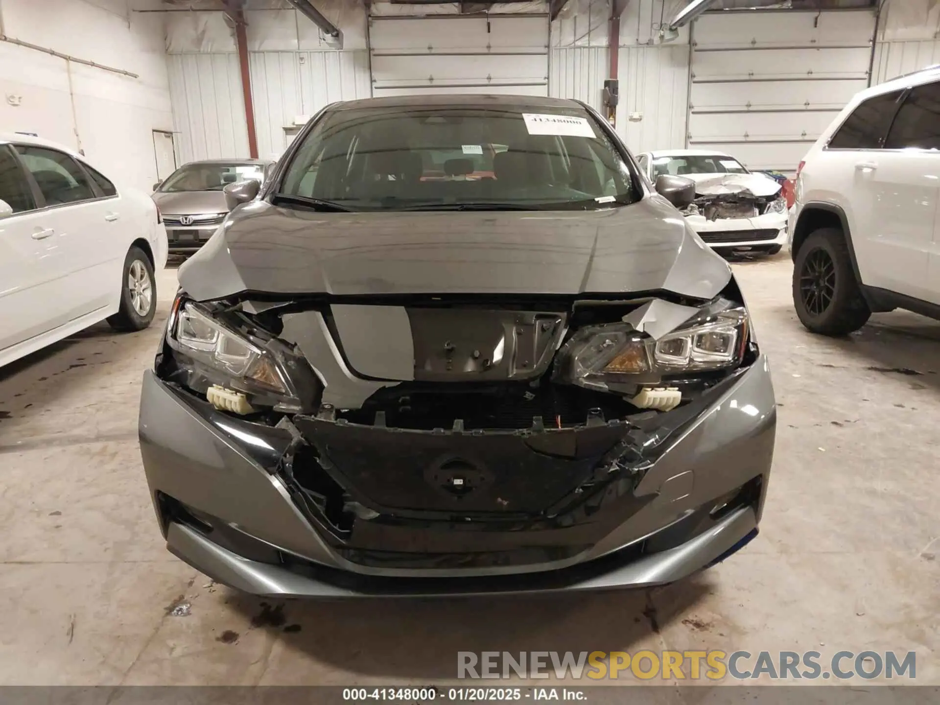 12 Photograph of a damaged car 1N4BZ1CV0NC554971 NISSAN LEAF 2022