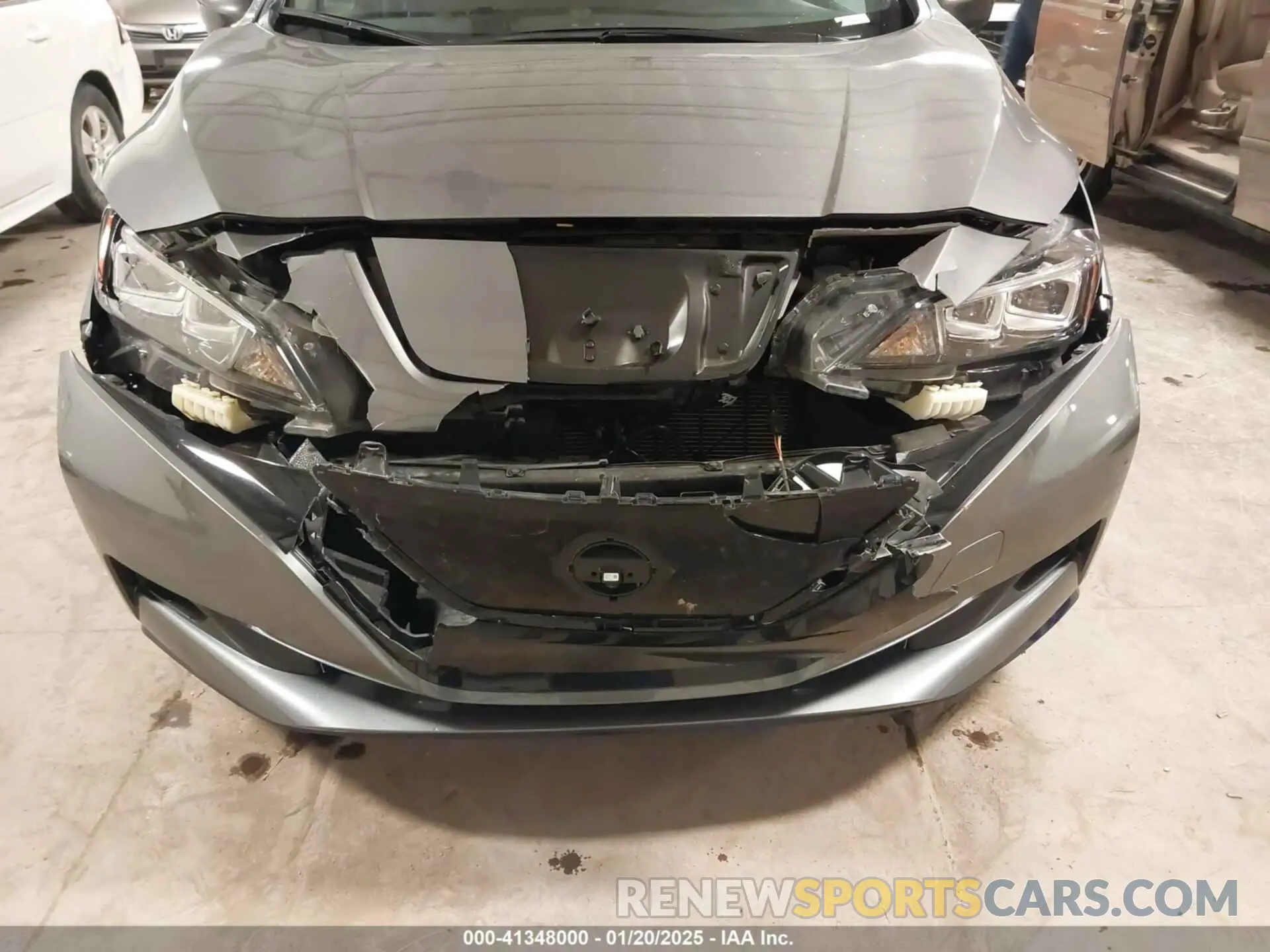6 Photograph of a damaged car 1N4BZ1CV0NC554971 NISSAN LEAF 2022