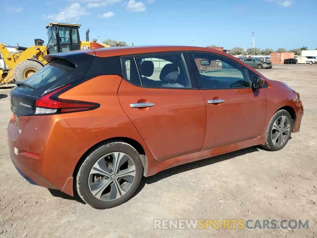 3 Photograph of a damaged car 1N4BZ1CV3NC558562 NISSAN LEAF 2022