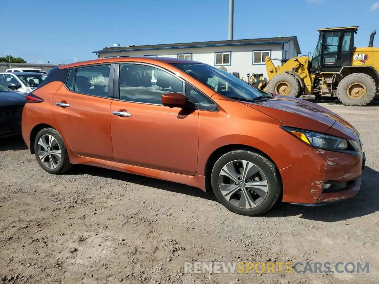 4 Photograph of a damaged car 1N4BZ1CV3NC558562 NISSAN LEAF 2022