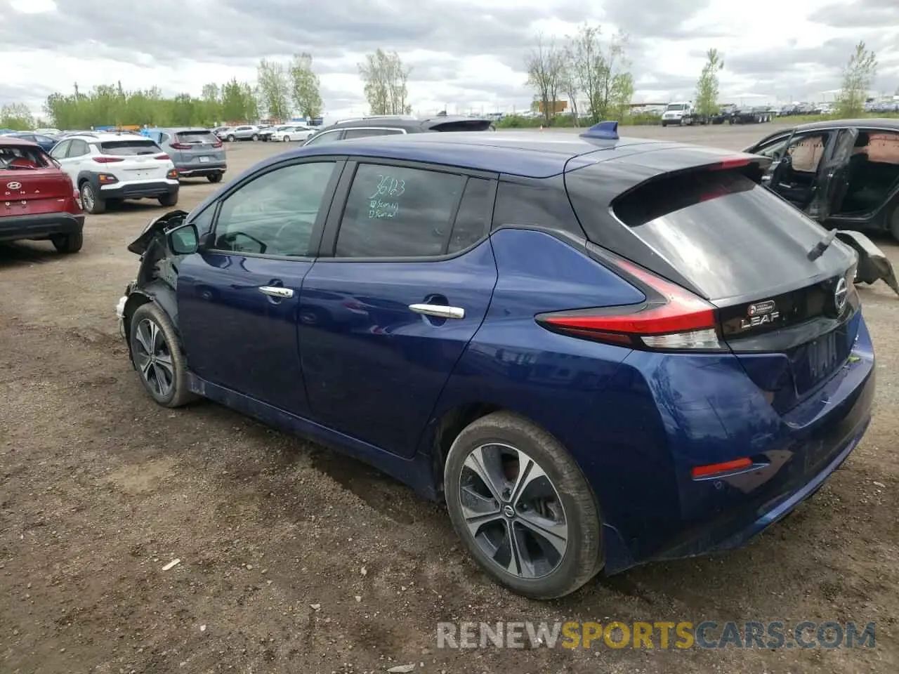 2 Photograph of a damaged car 1N4BZ1CV3NC559906 NISSAN LEAF 2022