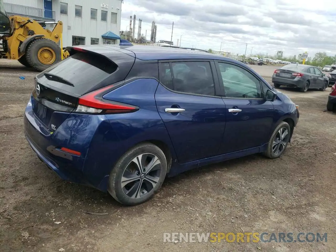 3 Photograph of a damaged car 1N4BZ1CV3NC559906 NISSAN LEAF 2022