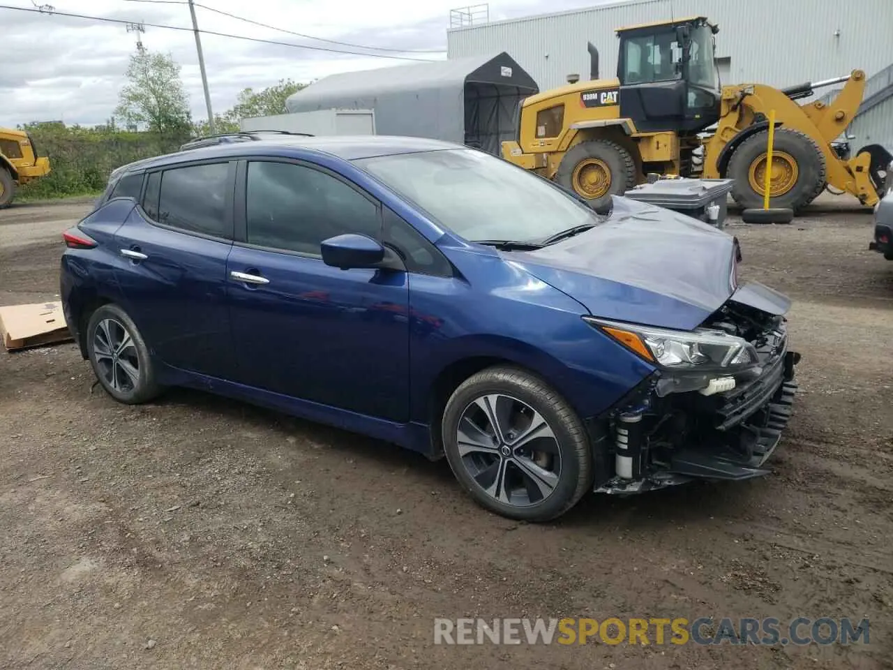 4 Photograph of a damaged car 1N4BZ1CV3NC559906 NISSAN LEAF 2022