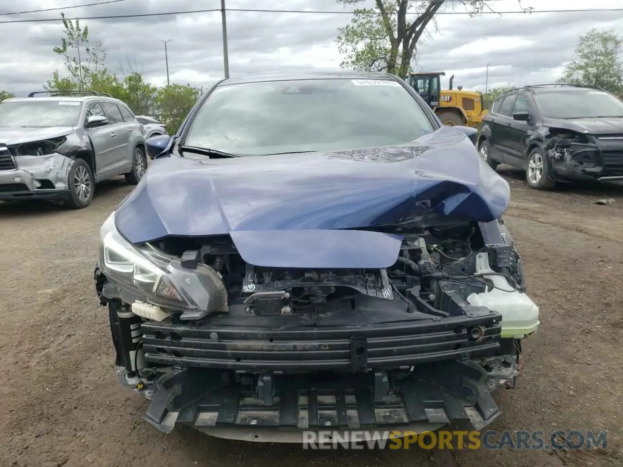 5 Photograph of a damaged car 1N4BZ1CV3NC559906 NISSAN LEAF 2022