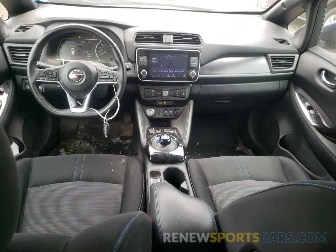 8 Photograph of a damaged car 1N4BZ1CV3NC559906 NISSAN LEAF 2022