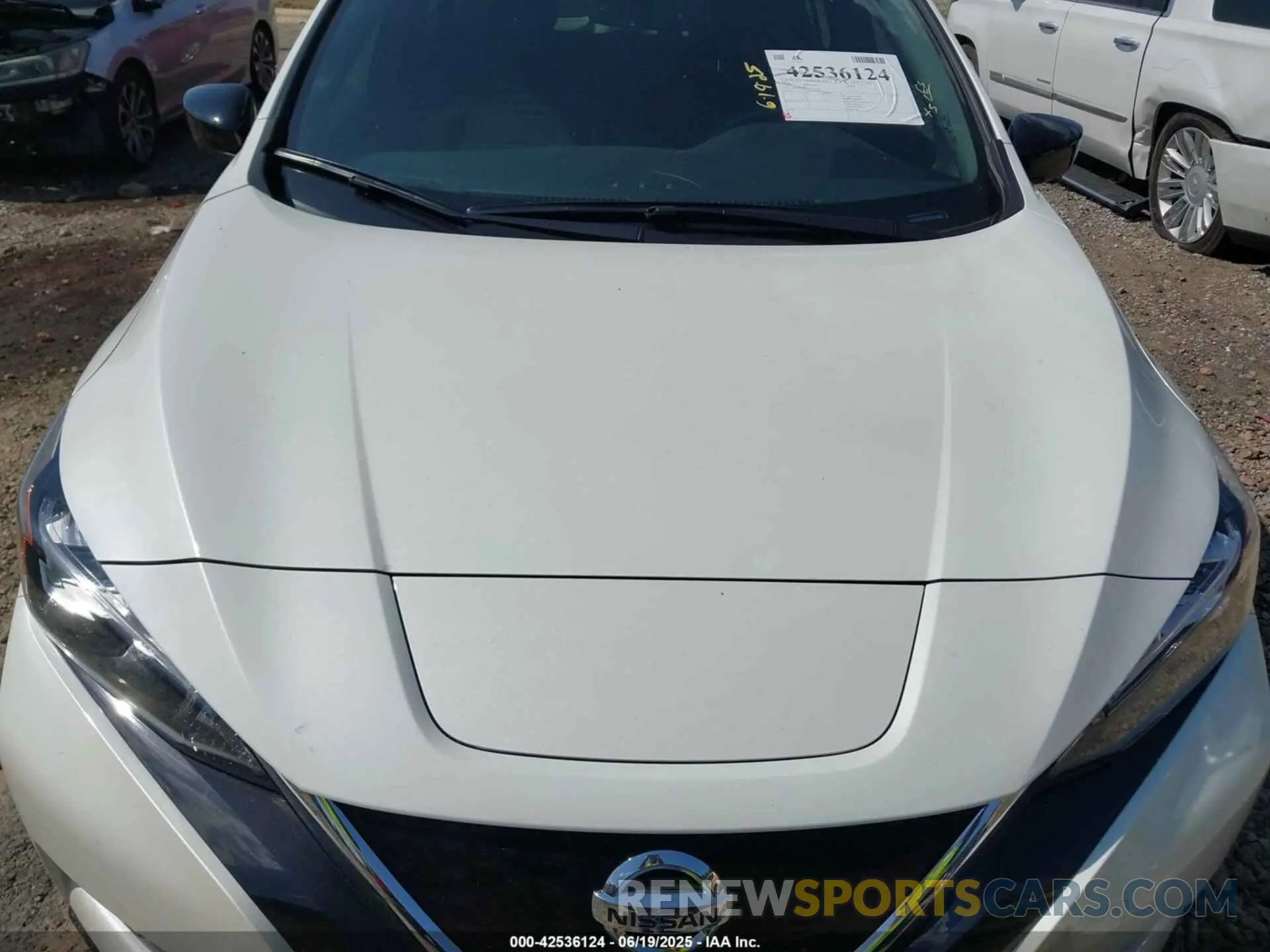 10 Photograph of a damaged car 1N4BZ1CV3NC563843 NISSAN LEAF 2022