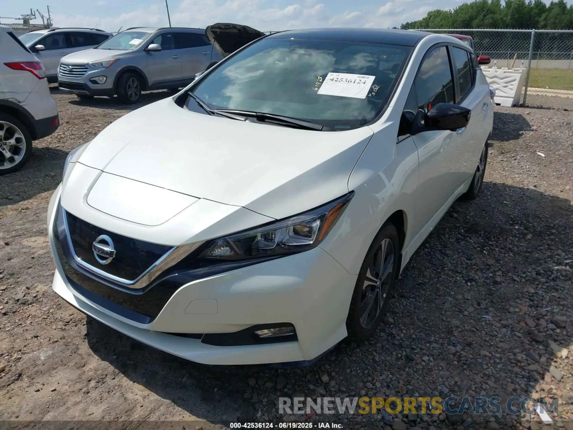 2 Photograph of a damaged car 1N4BZ1CV3NC563843 NISSAN LEAF 2022