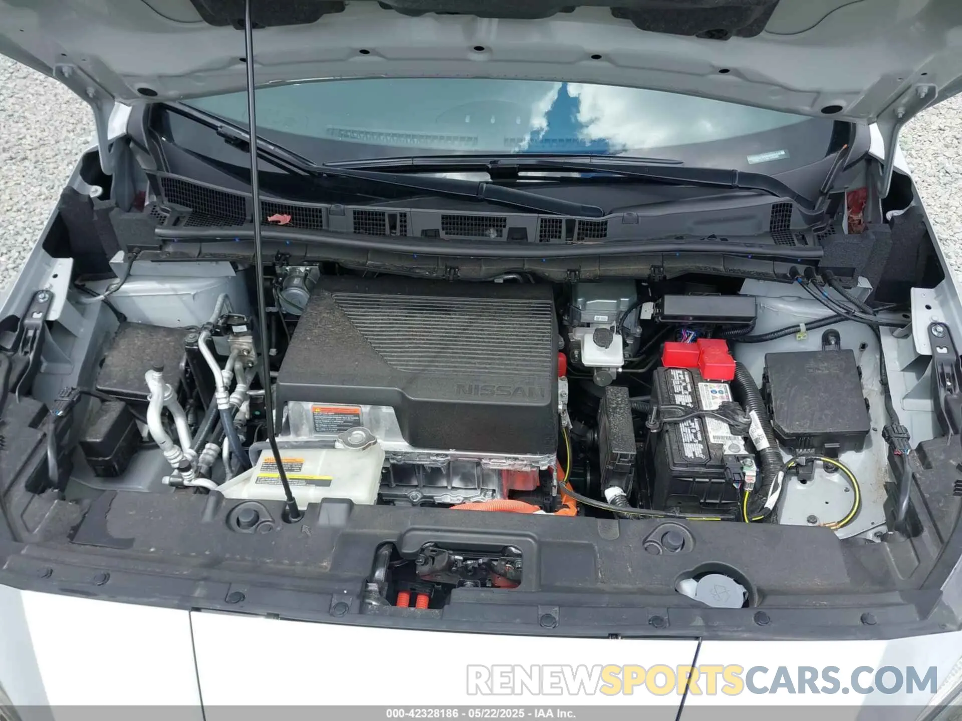 10 Photograph of a damaged car 1N4BZ1CV4NC550485 NISSAN LEAF 2022