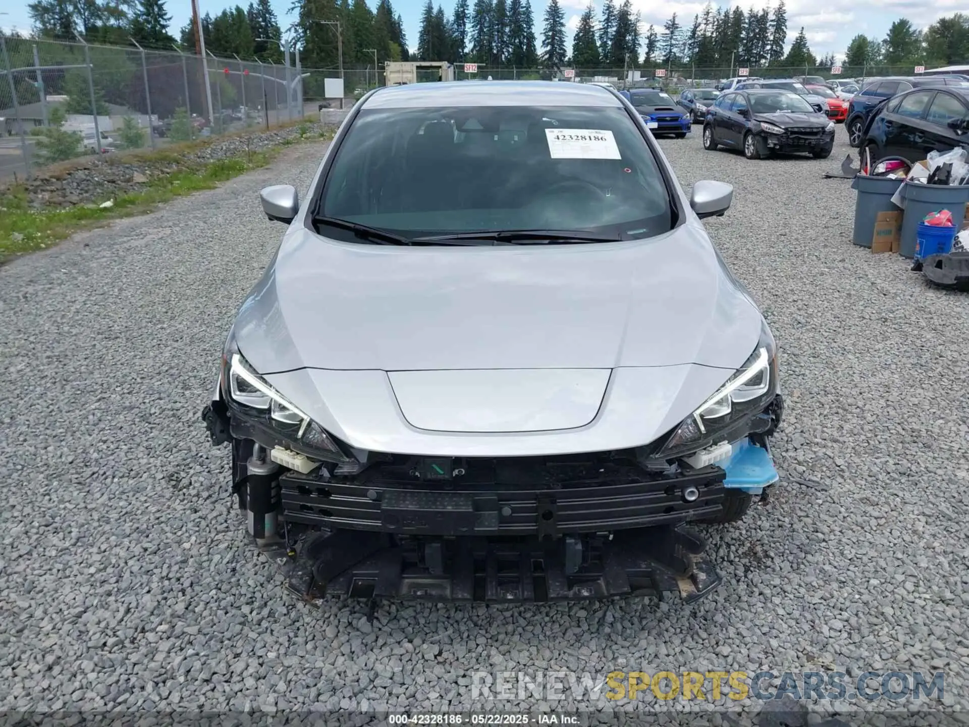 13 Photograph of a damaged car 1N4BZ1CV4NC550485 NISSAN LEAF 2022