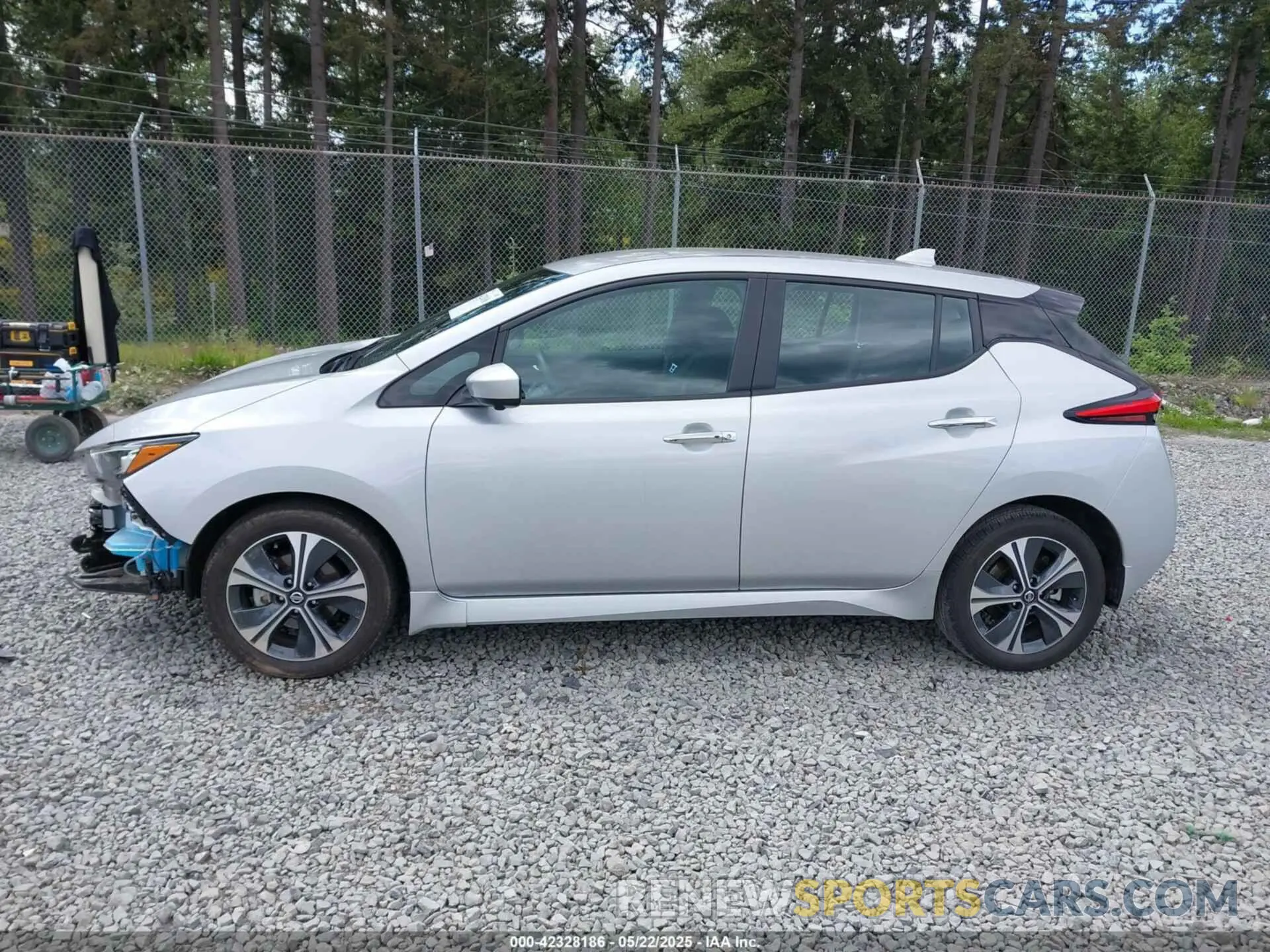 15 Photograph of a damaged car 1N4BZ1CV4NC550485 NISSAN LEAF 2022