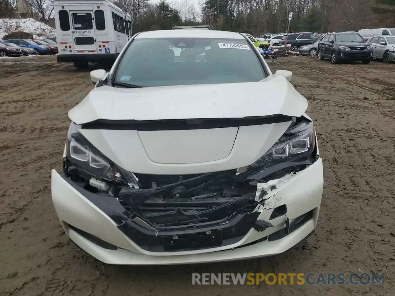 5 Photograph of a damaged car 1N4BZ1CV5NC552066 NISSAN LEAF 2022
