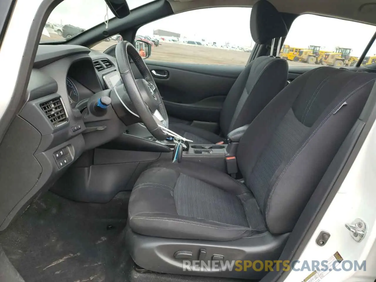 7 Photograph of a damaged car 1N4BZ1CV5NC563634 NISSAN LEAF 2022
