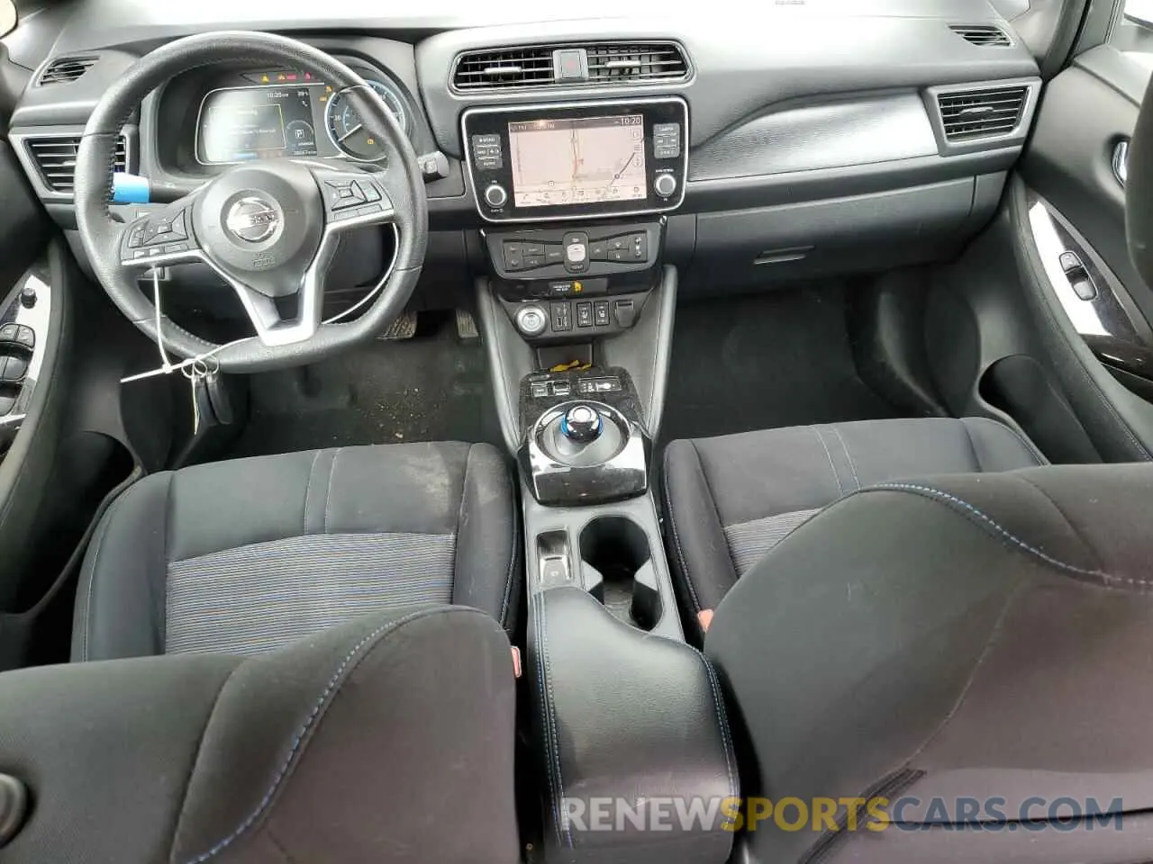 8 Photograph of a damaged car 1N4BZ1CV5NC563634 NISSAN LEAF 2022