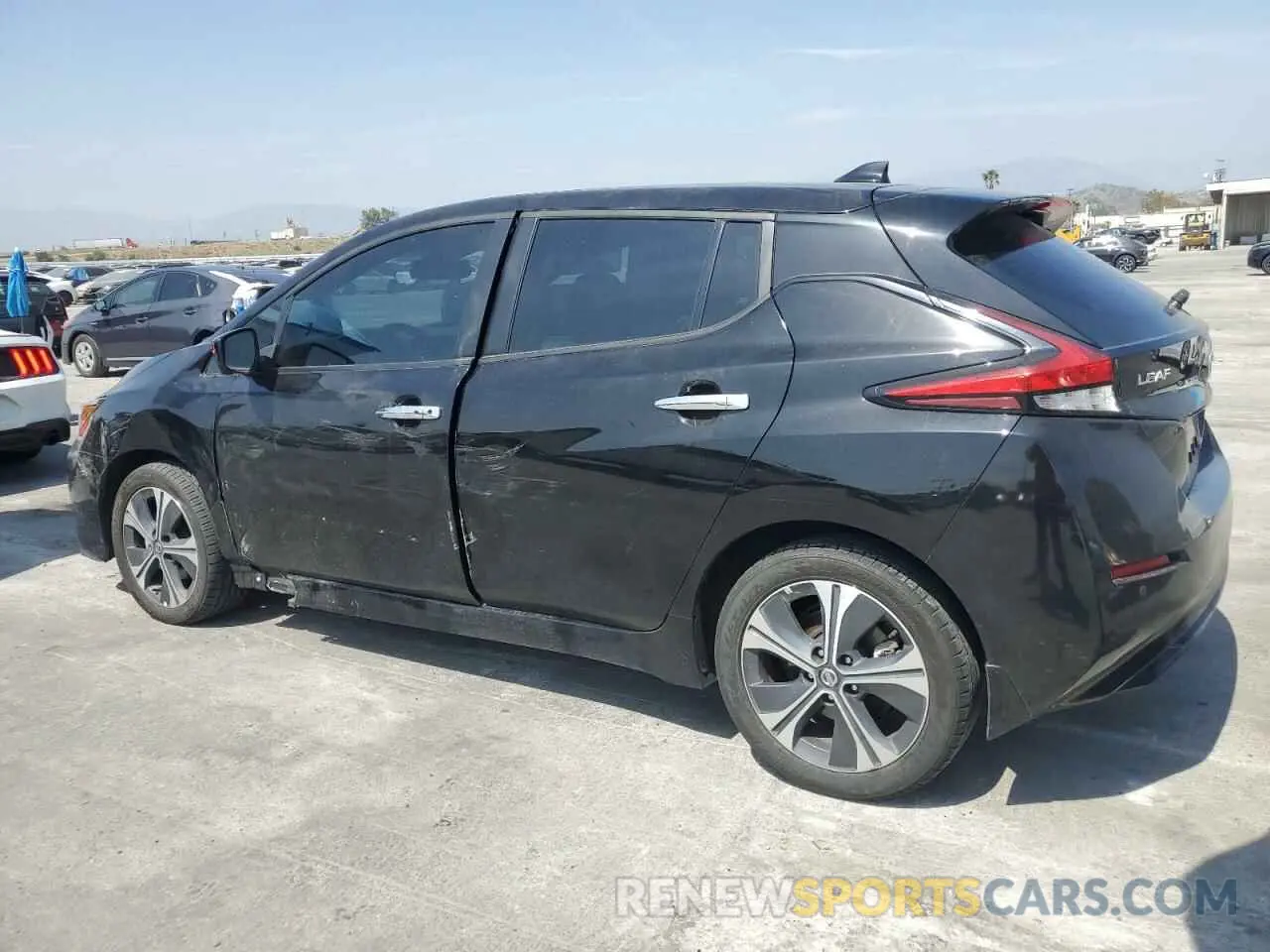 2 Photograph of a damaged car 1N4BZ1CV5NC564234 NISSAN LEAF 2022