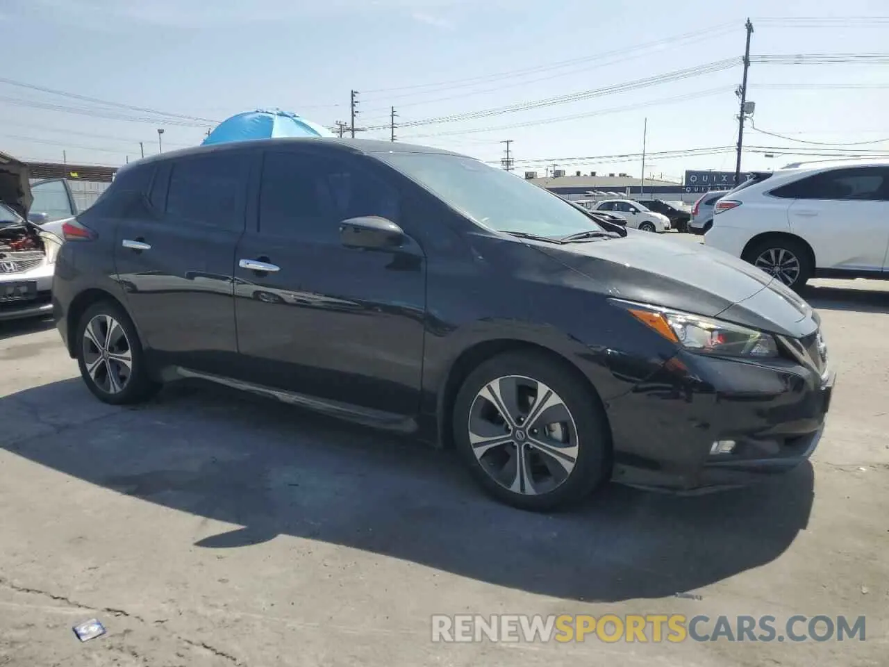 4 Photograph of a damaged car 1N4BZ1CV5NC564234 NISSAN LEAF 2022