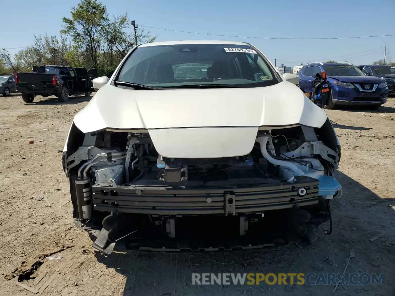 5 Photograph of a damaged car 1N4BZ1CV7NC552764 NISSAN LEAF 2022