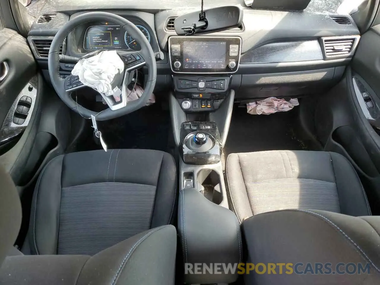 8 Photograph of a damaged car 1N4BZ1CV7NC555289 NISSAN LEAF 2022
