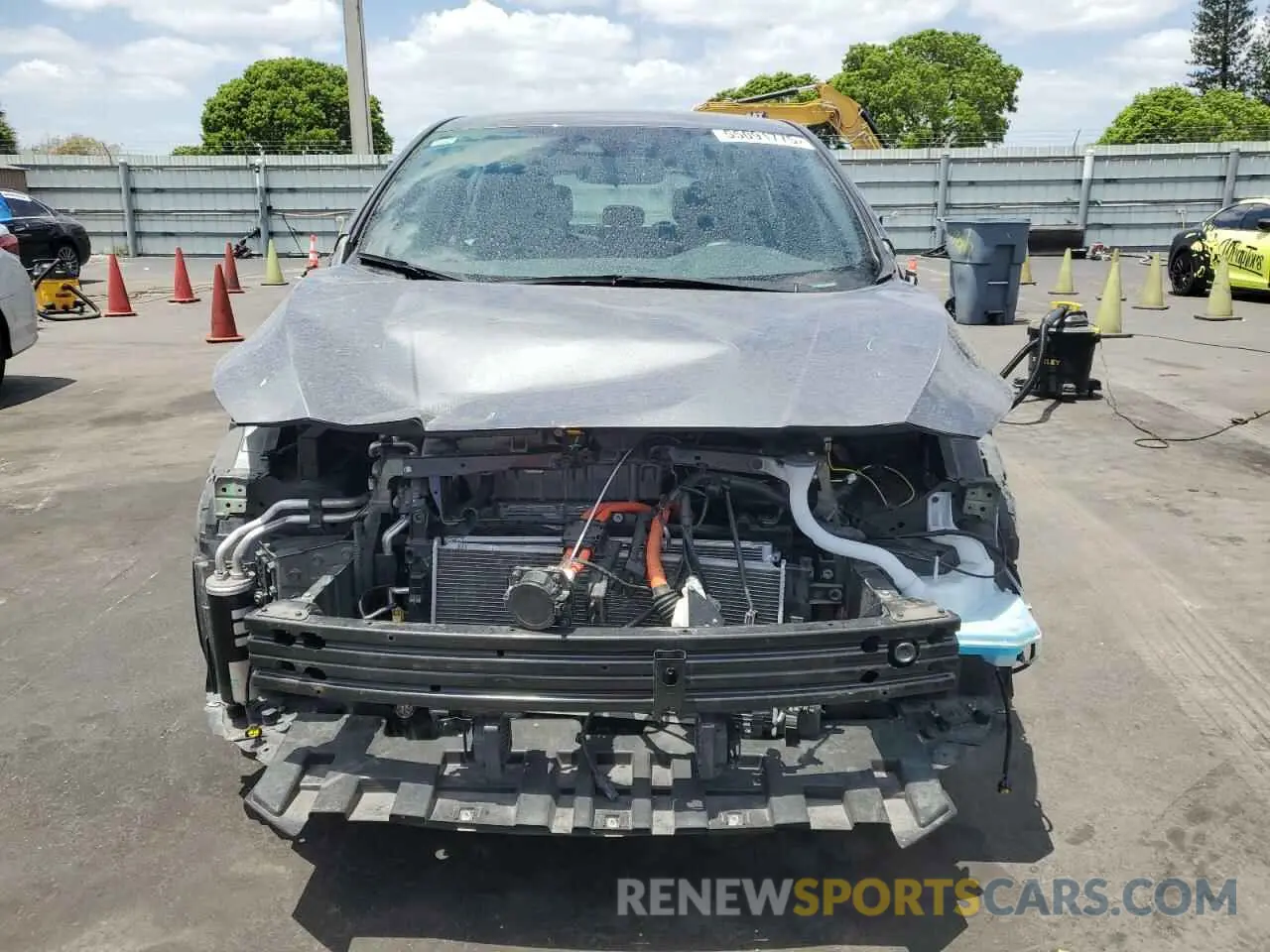 5 Photograph of a damaged car 1N4BZ1CV7NC559312 NISSAN LEAF 2022