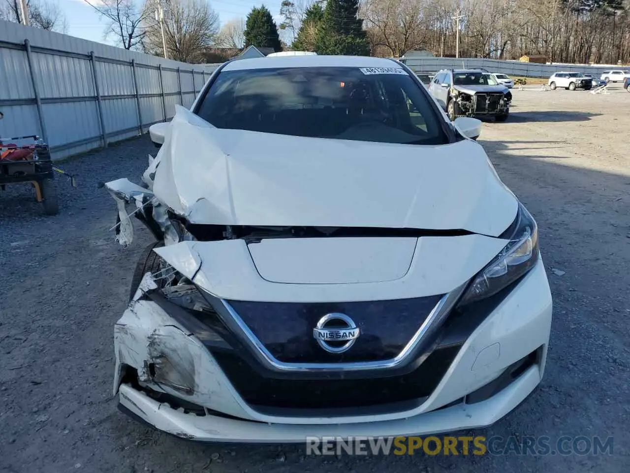 5 Photograph of a damaged car 1N4BZ1CV7NC562081 NISSAN LEAF 2022