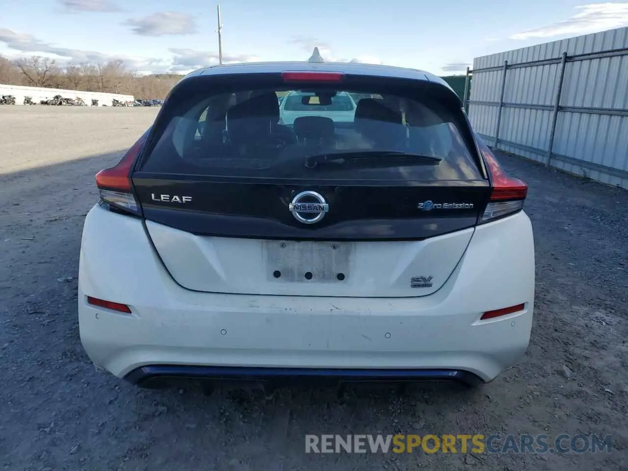 6 Photograph of a damaged car 1N4BZ1CV7NC562081 NISSAN LEAF 2022