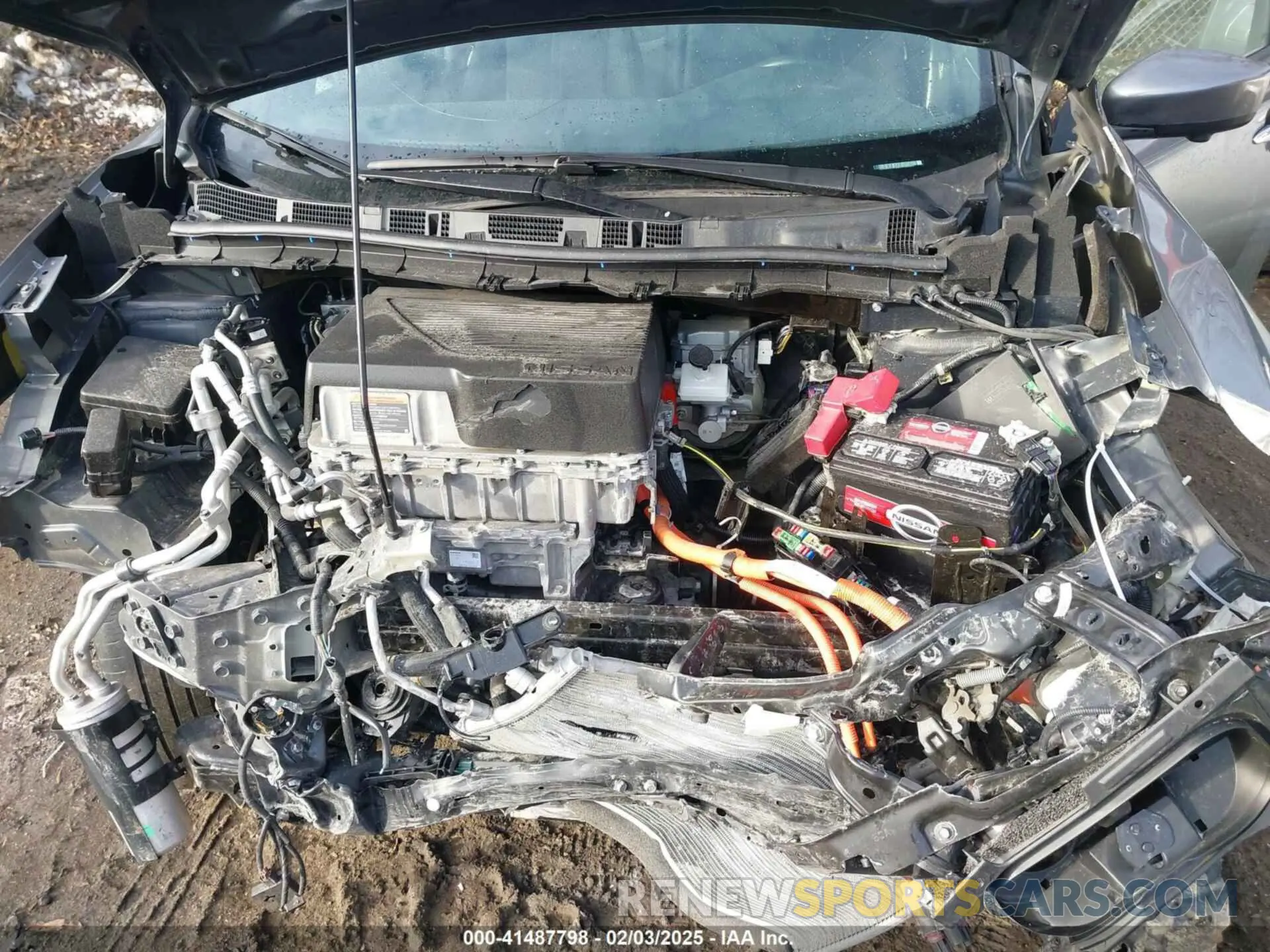 10 Photograph of a damaged car 1N4BZ1CV8NC559061 NISSAN LEAF 2022