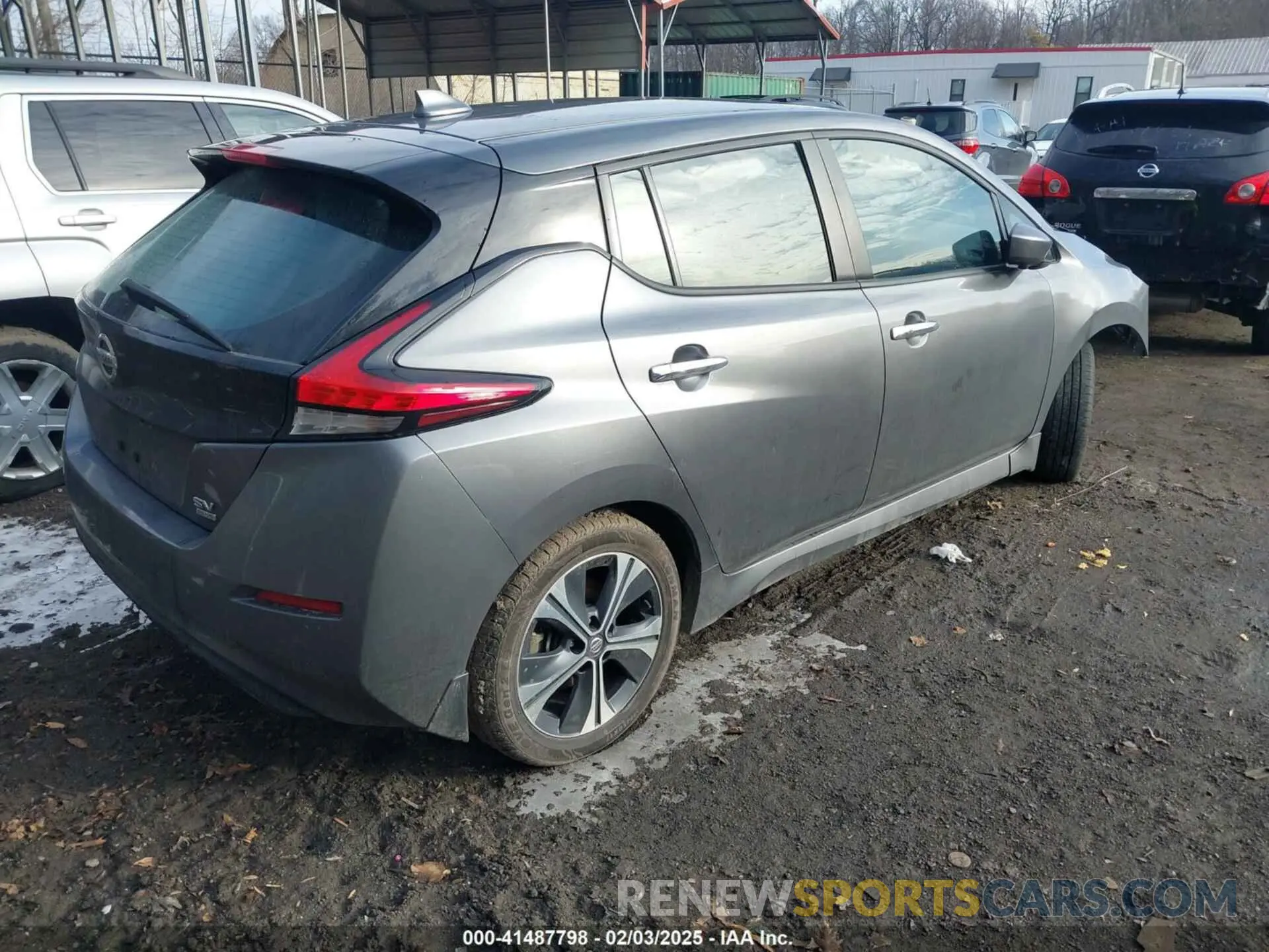4 Photograph of a damaged car 1N4BZ1CV8NC559061 NISSAN LEAF 2022