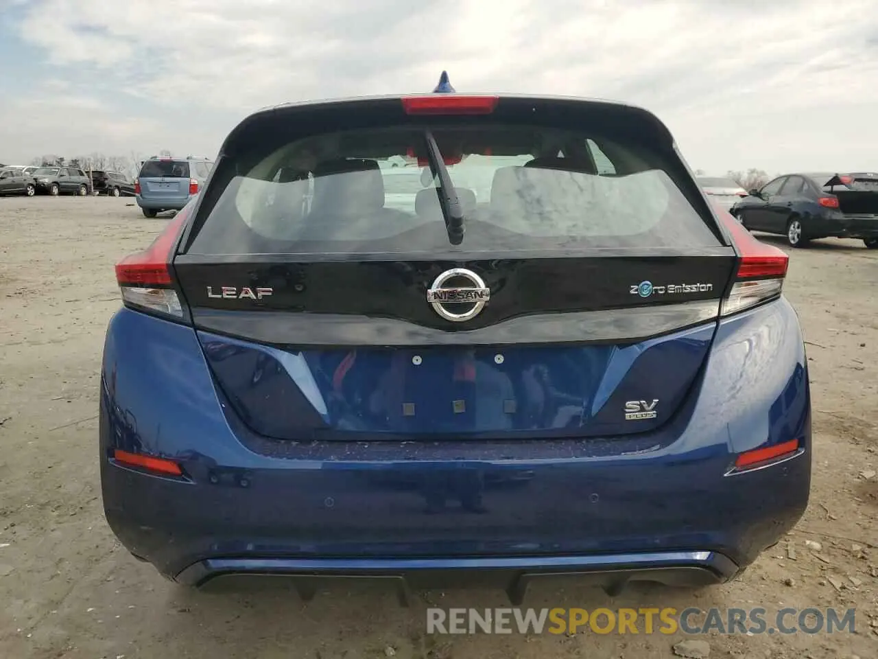 6 Photograph of a damaged car 1N4BZ1CV8NC564082 NISSAN LEAF 2022