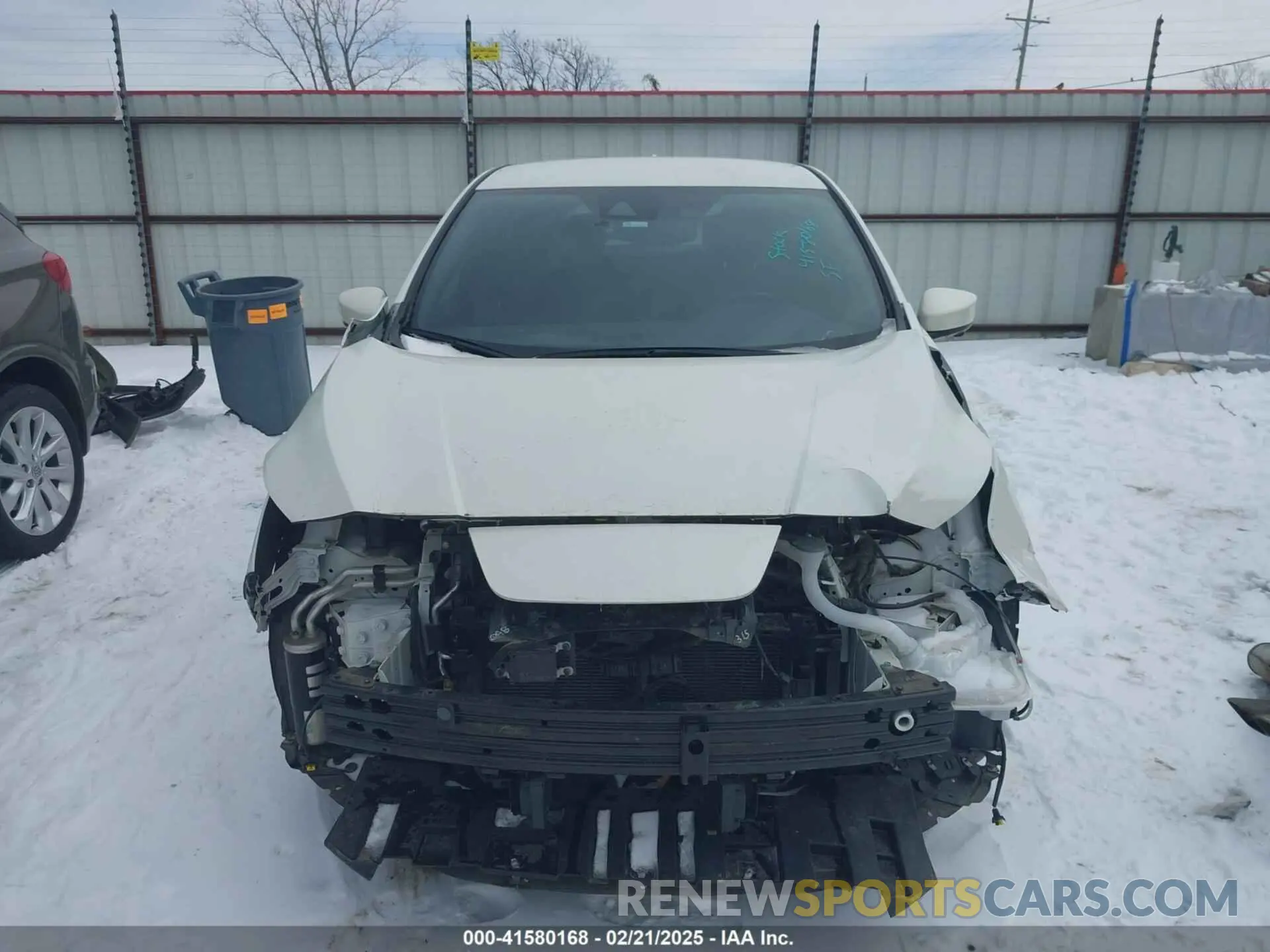 13 Photograph of a damaged car 1N4BZ1CV9NC557996 NISSAN LEAF 2022