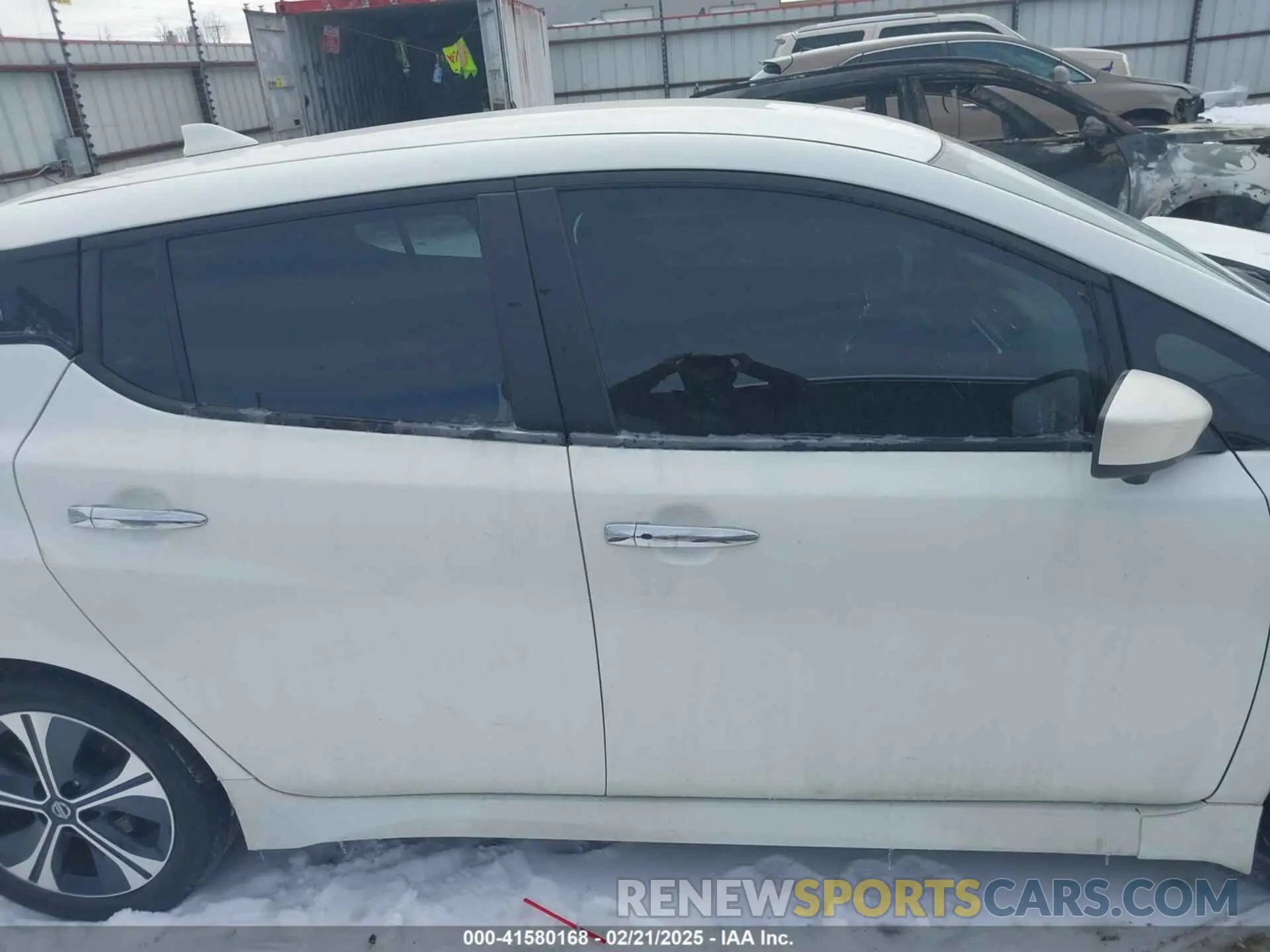 14 Photograph of a damaged car 1N4BZ1CV9NC557996 NISSAN LEAF 2022