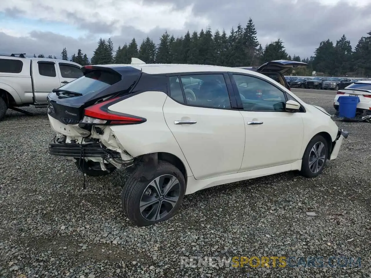 3 Photograph of a damaged car 1N4BZ1DV1NC553178 NISSAN LEAF 2022