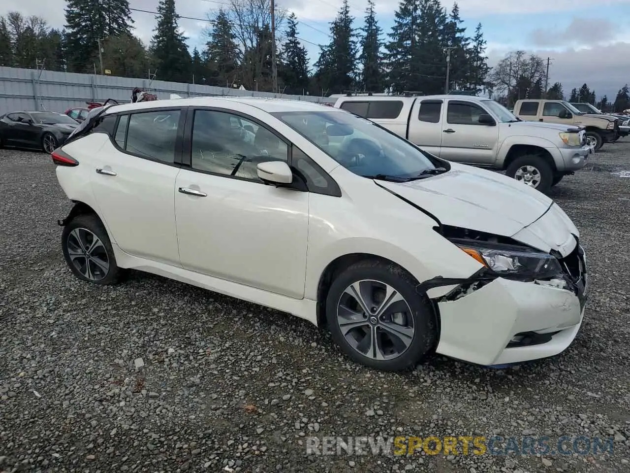 4 Photograph of a damaged car 1N4BZ1DV1NC553178 NISSAN LEAF 2022