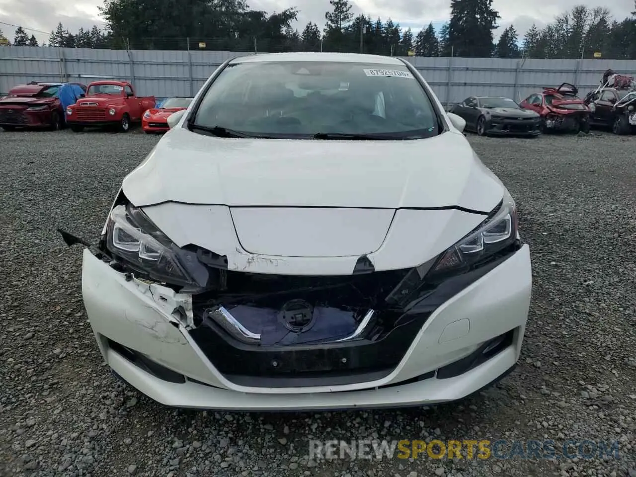 5 Photograph of a damaged car 1N4BZ1DV1NC553178 NISSAN LEAF 2022
