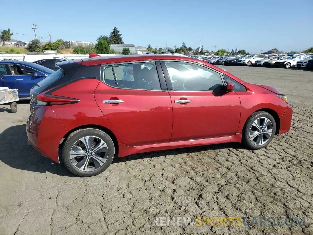 3 Photograph of a damaged car 1N4BZ1DV5NC551174 NISSAN LEAF 2022