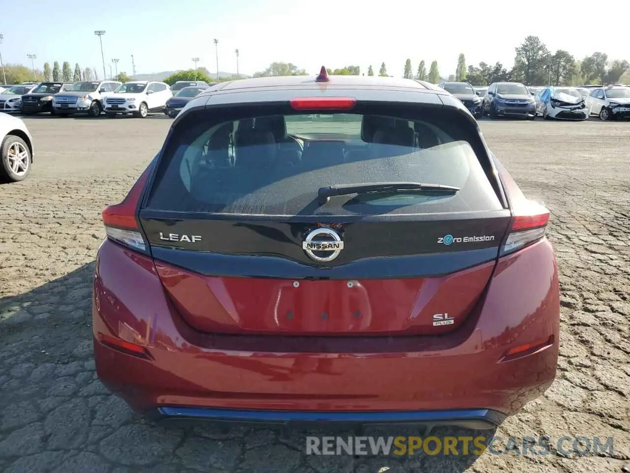 6 Photograph of a damaged car 1N4BZ1DV5NC551174 NISSAN LEAF 2022