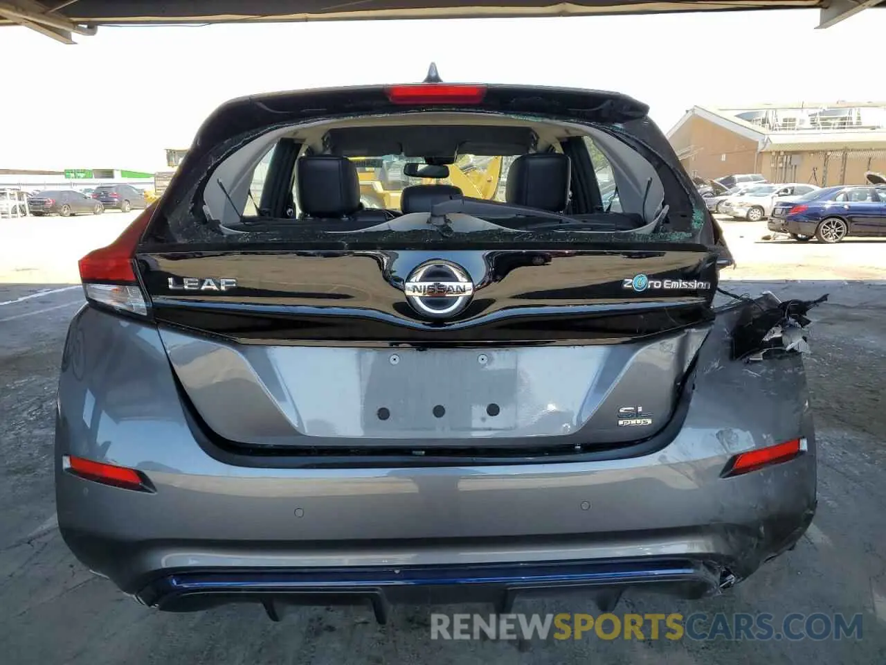 6 Photograph of a damaged car 1N4BZ1DV5NC554365 NISSAN LEAF 2022